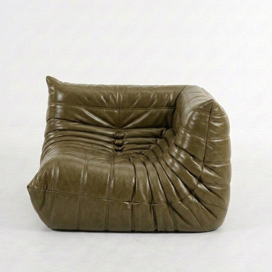 Button Corner Oil Wax Leather - Buttonseats