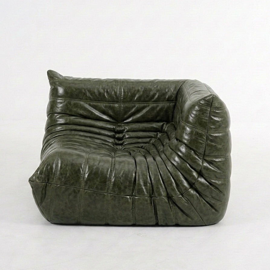 Button Corner Oil Wax Leather - Buttonseats