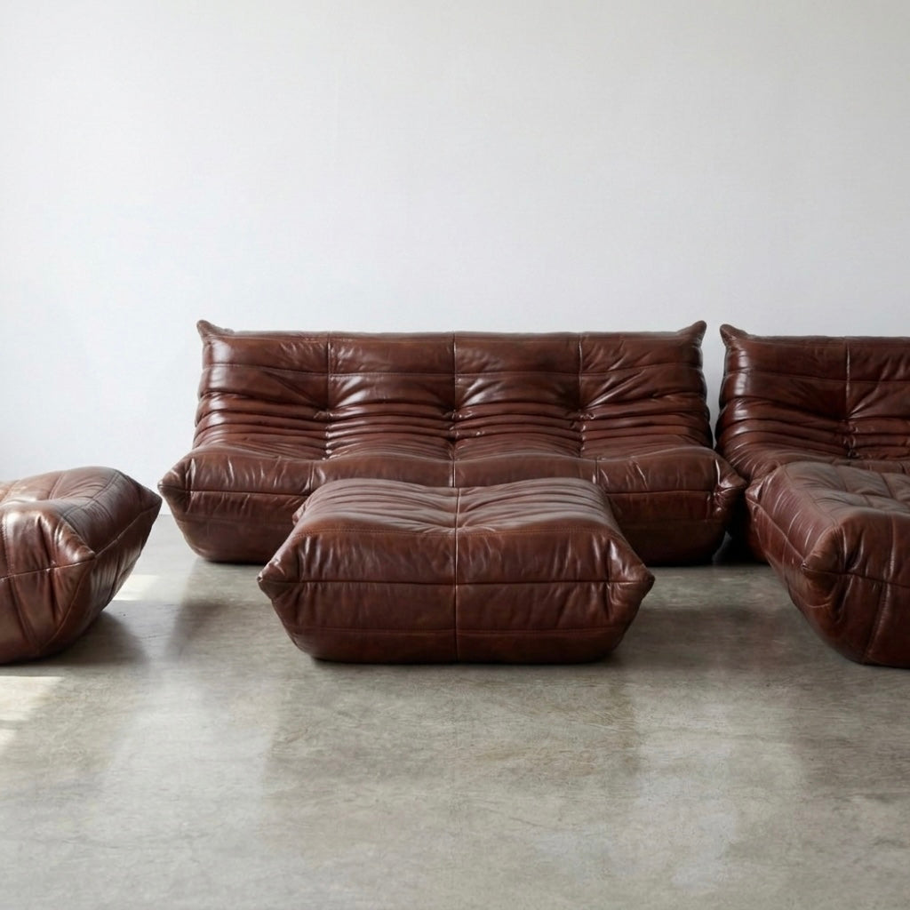 Button Full Set Oil Wax Leather - Buttonseats