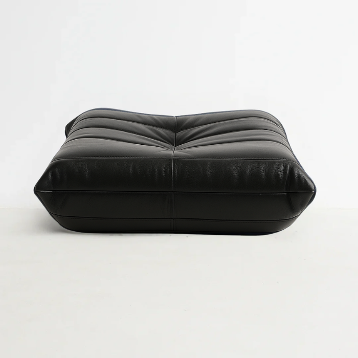 Button Ottoman Oil Wax Leather - Buttonseats