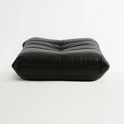Button Ottoman Oil Wax Leather - Buttonseats