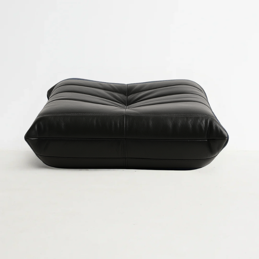 Button Ottoman Oil Wax Leather - Buttonseats